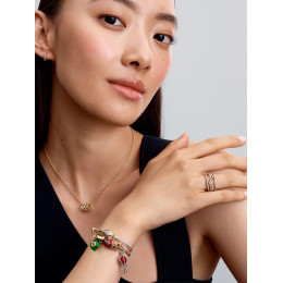 Le Charm pendentif Pandora moments, montgolfière en verre de Murano en argent 925/1000, 798064C01