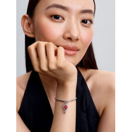 Le Charm pendentif Pandora moments, montgolfière en verre de Murano en argent 925/1000, 798064C01