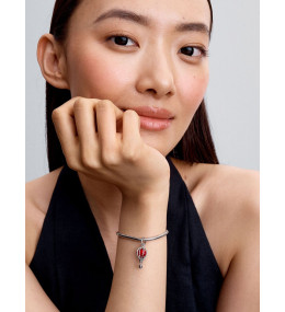 Le Charm pendentif Pandora moments, montgolfière en verre de Murano en argent 925/1000, 798064C01
