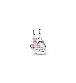 Le Charm pendentif Pandora moments, séparable mère et fille en argent 925/1000, 793766C01