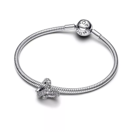 Le Charm Pandora moments, noeud de l'infini pavé en argent 925/1000, 793771C01