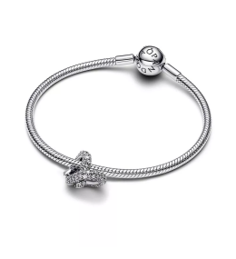 Le Charm Pandora moments, noeud de l'infini pavé en argent 925/1000, 793771C01