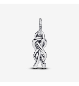 Le Charm pendentif Pandora moments, noeud de l'infini en argent 925/1000, 793780C01