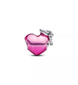 Le Charm Pandora Moments, coeur diplomé 2025 en argent 925/1000, 793788C01