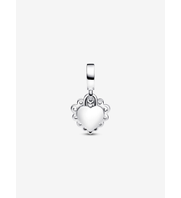 Le Charm pendentif Pandora Moments, double coeur scintillant en argent 925/1000, 793765C01