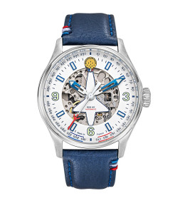 Montre Homme Patrouille De France, Edition spéciale 1981, Automatique, acier et cadran argenté 668904