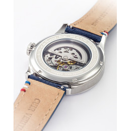 Montre Homme Patrouille De France, Edition spéciale 1981, Automatique, acier et cadran argenté 668904