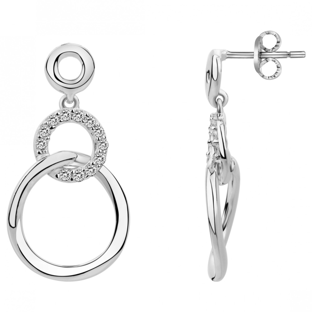 Boucles d'oreilles Argent 925/1000, Argent by Stauffer, 70400092