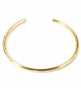 Le Bracelet jonc San en acier PVD jaune, ZAG bijoux, SBJ5810-01UNI