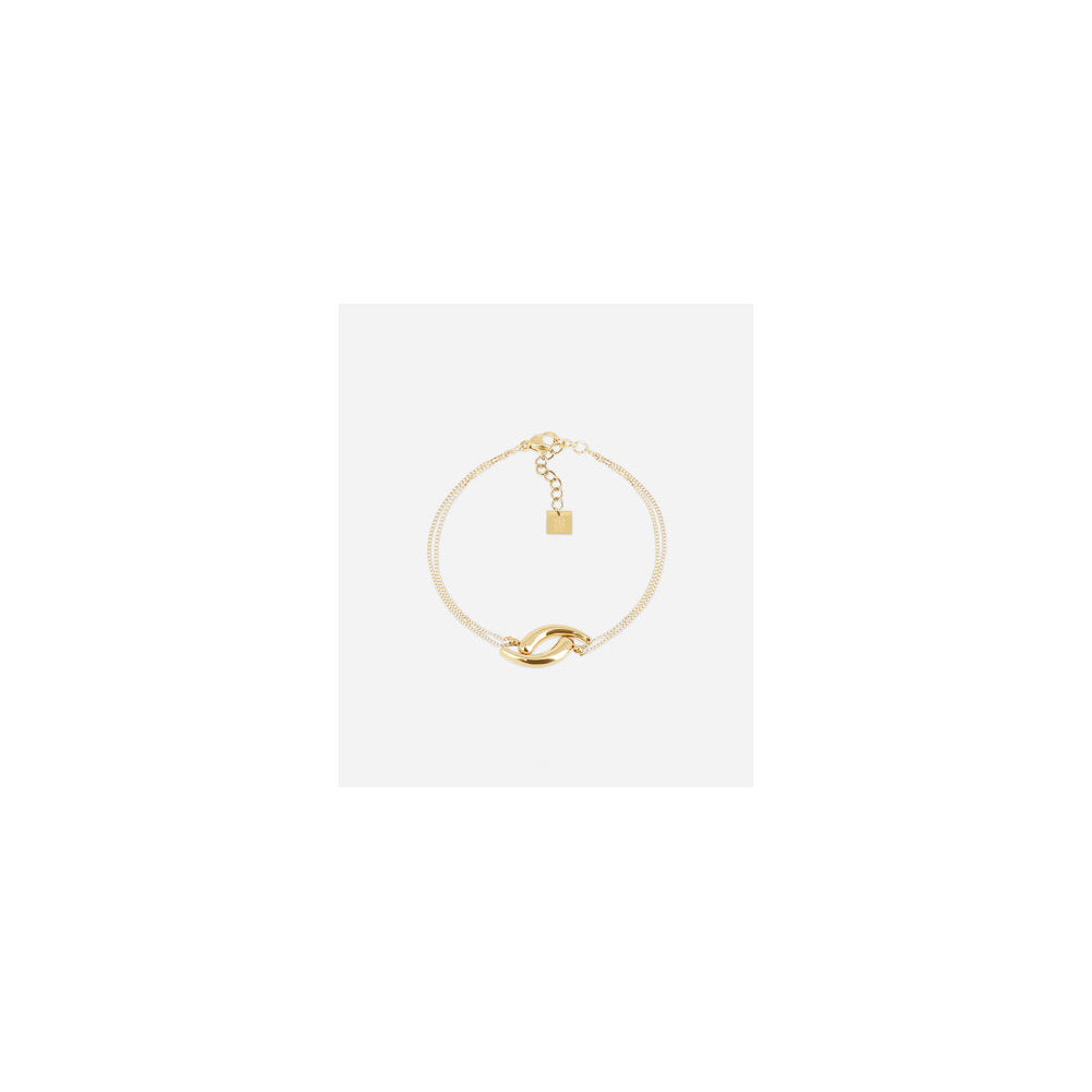 Bracelet Charis en acier PVD jaune, ZAG bijoux, SBS25299-01UNI