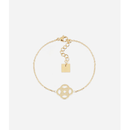 Bracelet Infini en acier PVD jaune, ZAG bijoux, SBS25365-01UNI