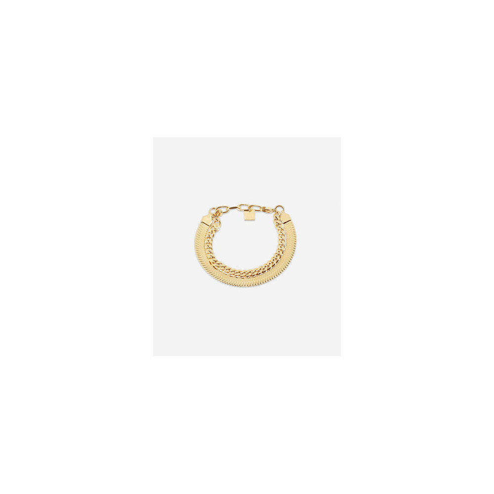 Bracelet Nokka en acier PVD jaune, ZAG bijoux, SBX24200-01UNI