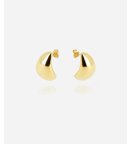 Boucles d'oreilles Phoebe en acier PVD jaune, ZAG bijoux, SEC22892-01UNI