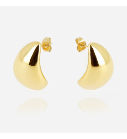 Les Boucles d'oreilles Phoebe en acier PVD jaune, ZAG bijoux, SEC22892-01UNI