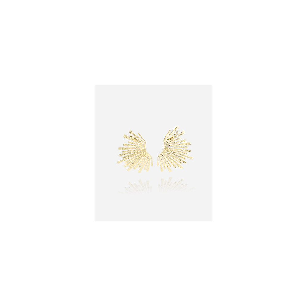 Boucles d'oreilles Angelo en acier PVD jaune, ZAG bijoux, SEL19987-01UNI