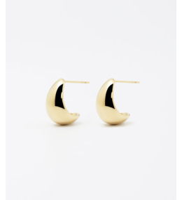 Boucles d'oreilles Emmy en acier PVD jaune, ZAG bijoux, SEM22091-01UNI