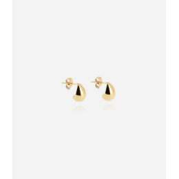 Boucles d'oreilles Larme en acier PVD jaune, ZAG bijoux, SEP23086-01UNI