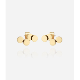 Boucles d'oreilles Cosima en acier PVD jaune ZAG bijoux, SEP25644-01UNI
