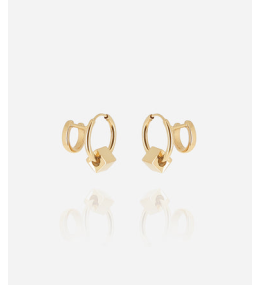 Boucles d'oreilles Gilda en acier PVD jaune ZAG bijoux, SEX25480-01UNI