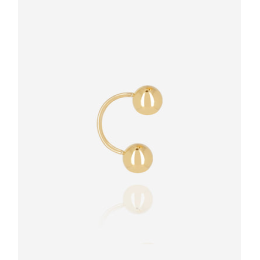 Piercing Arousa en acier PVD jaune ZAG bijoux, SLA25274-01UNI-16