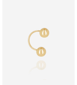 Piercing Arousa en acier PVD jaune ZAG bijoux, SLA25274-01UNI-16
