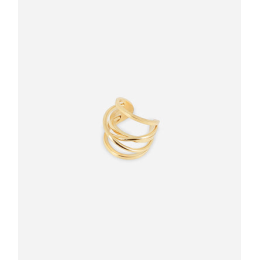 Bague d'oreille Jimena en acier PVD jaune ZAG bijoux, SLK25175-01UNI