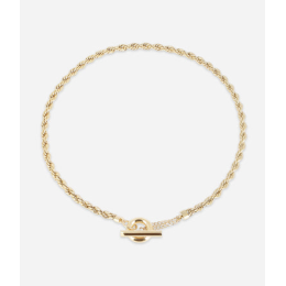 Collier Braise en acier PVD jaune ZAG bijoux, SNM24191-01UNI