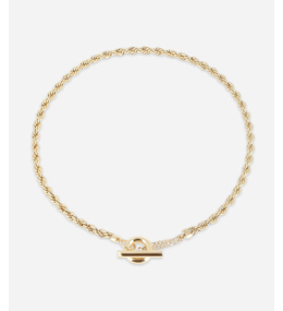 Collier Braise en acier PVD jaune ZAG bijoux, SNM24191-01UNI