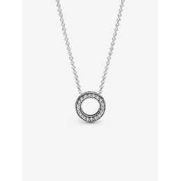 Collier Pandora cercle pavé Argent 925/1000 397436CZ-45