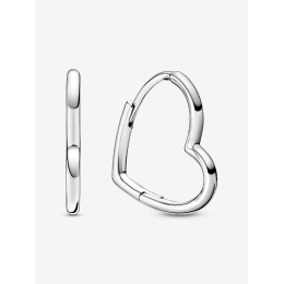 boucles-d-oreilles-pandora-creoles-coeur-asymetrique-en-argent-9251000-298307c00