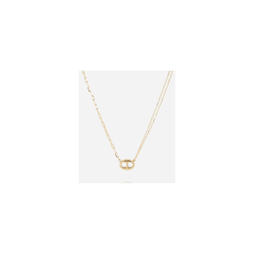 Collier Flint en acier PVD jaune ZAG bijoux, SNS24455-01UNI