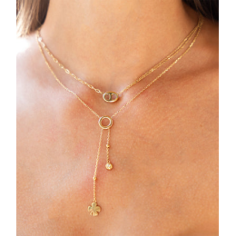 Le Collier Flint en acier PVD jaune ZAG bijoux, SNS24455-01UNI