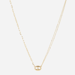 Le Collier Flint en acier PVD jaune ZAG bijoux, SNS24455-01UNI