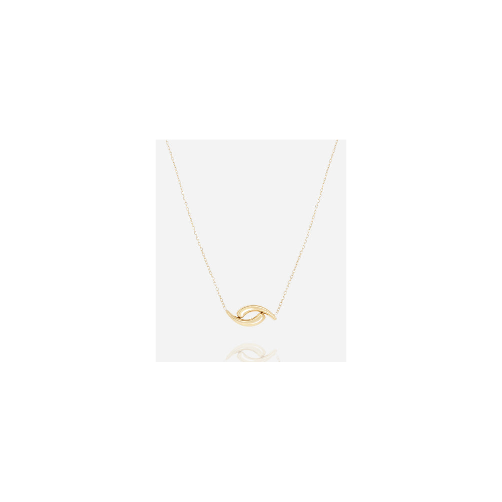 Collier Chari en acier PVD jaune ZAG bijoux, SNS25299-01UNI