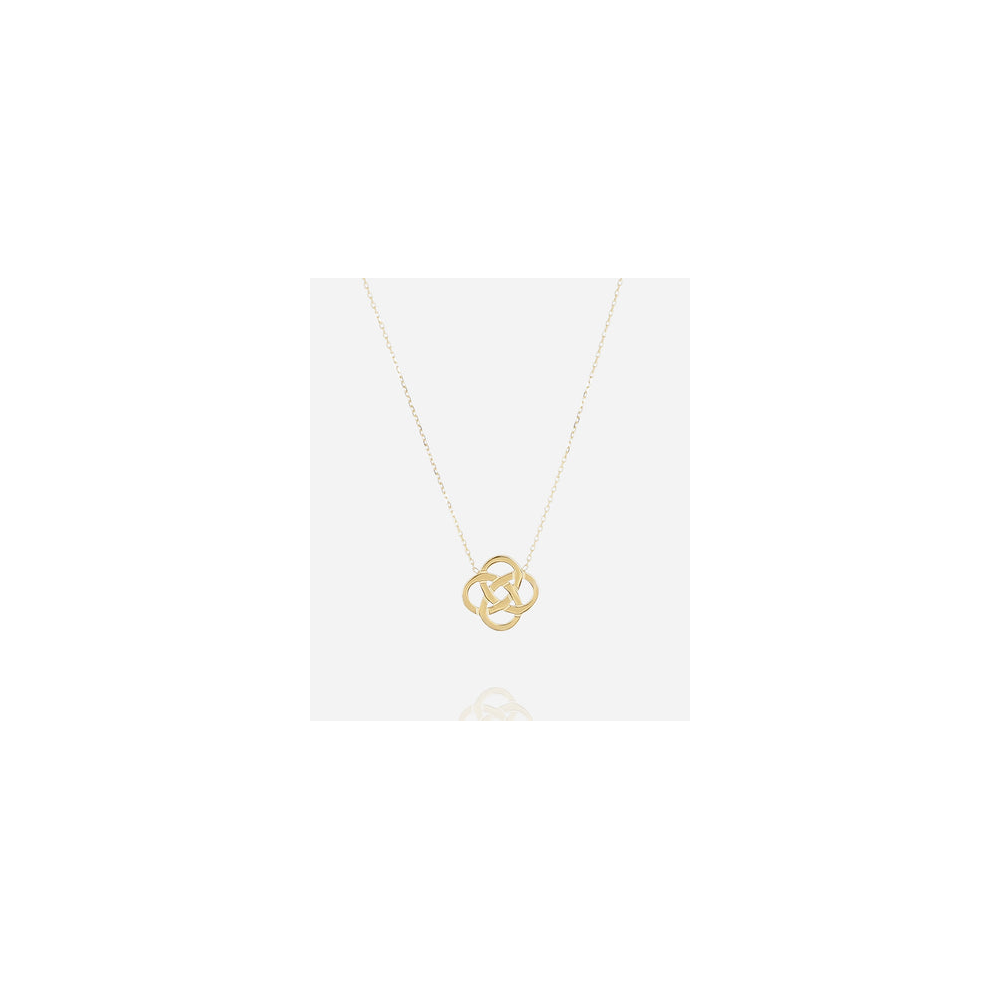 Collier Infini en acier PVD jaune ZAG bijoux, SNS25365-01UNI