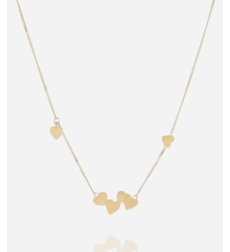Collier Arisa en acier PVD jaune ZAG bijoux, SNS25647-01UNI