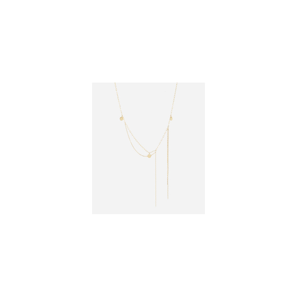 Collier Ugo en acier PVD jaune ZAG bijoux, SNX25401-01UNI