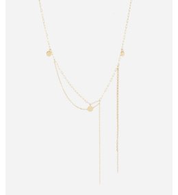 Collier Ugo en acier PVD jaune ZAG bijoux, SNX25401-01UNI