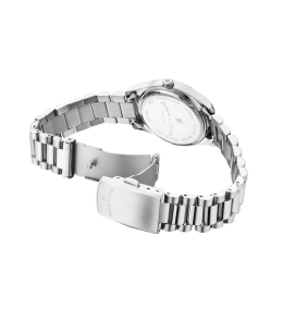 La Montre femme Jacques du Manoir, Inspiration prime 31mm, 3 aiguilles et acier JWL03902