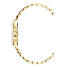 La Montre femme Jacques du Manoir, Inspiration prime 31mm, 3 aiguilles et acier doré jaune JWL03907