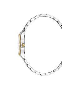 La Montre femme Jacques du Manoir, Inspiration prime 26,5mm, 3 aiguilles et acier bicolore JWL04005