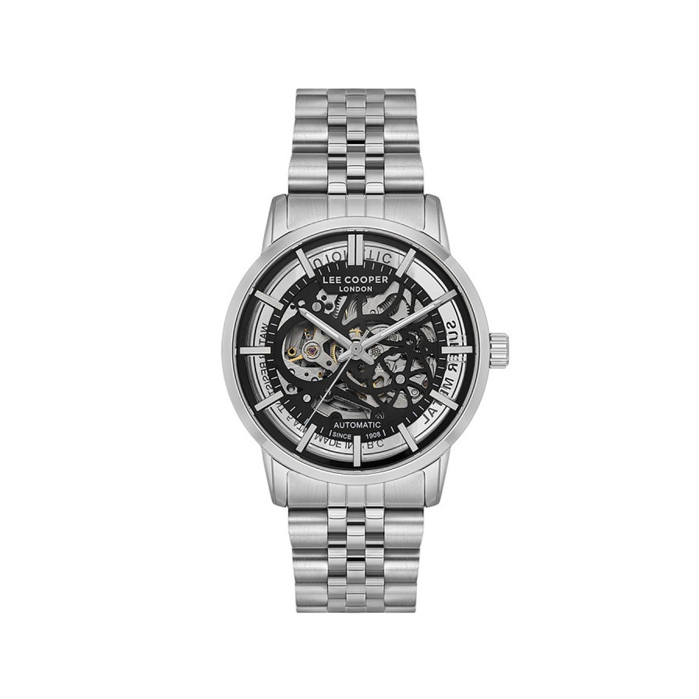Montre Homme Lee Cooper Bolton, acier automatique, LC08036.350 Montre Homme Lee Cooper Bolton, acier automatique, LC08036.350