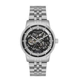 Montre Homme Lee Cooper Bolton, acier automatique, LC08036.350