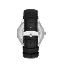 La Montre Homme Lee Cooper Arthur, acier et cuir noir automatique, LC08050.351