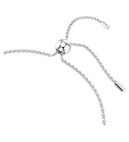 Le Bracelet Swarovski, Matrix Dégradé de tailles rondes, Blanc, Métal rhodié, 5690677