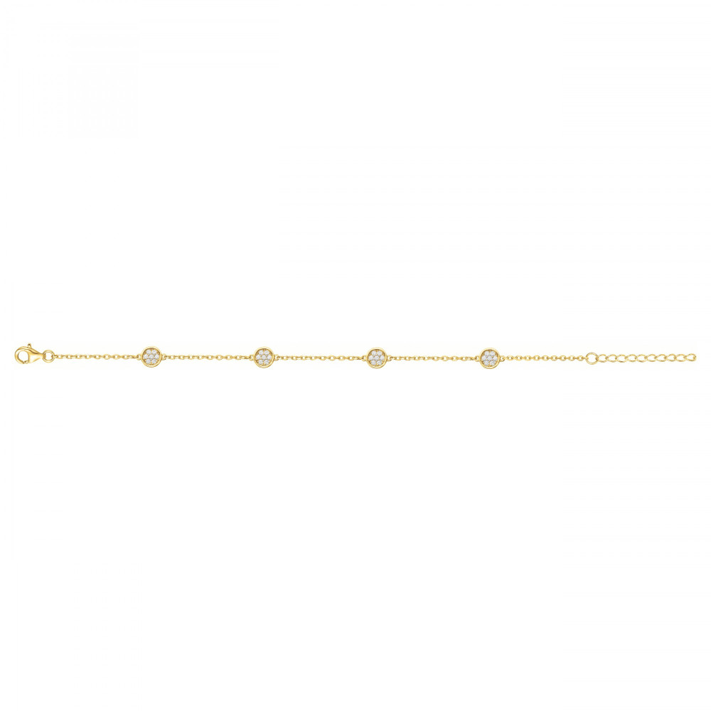 Bracelet Plaqué Or by Stauffer Ref. 76300125