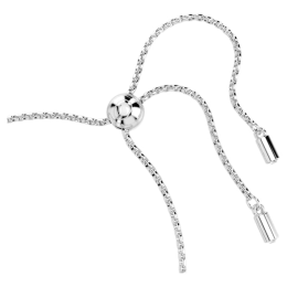 Le Bracelet Tennis Swarovski, Imber Diverses tailles rondes, Bleu, Métal rhodié, 5719282