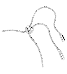 Le Bracelet Tennis Swarovski, Imber Diverses tailles rondes, Bleu, Métal rhodié, 5719282