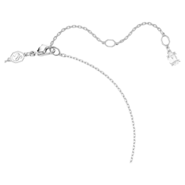 Le Collier Ariana Grande x Swarovski Tailles variées, Cœur, Blanc, Métal rhodié, 5720852
