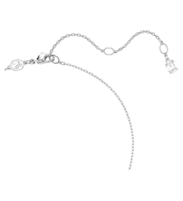 Le Collier Ariana Grande x Swarovski Tailles variées, Cœur, Blanc, Métal rhodié, 5720852